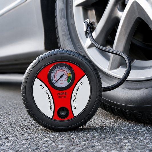 260 PSI Portable 12V Car Air Pump & Electric Tyre Inflator