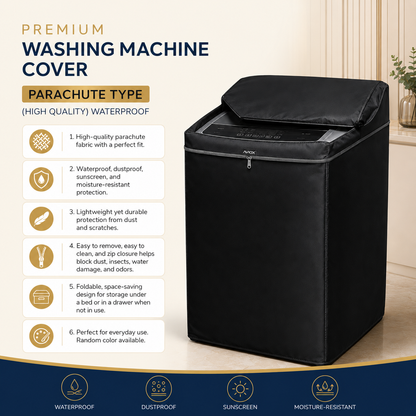 High-Quality Waterproof Washing Machine Cover – Parachute Type