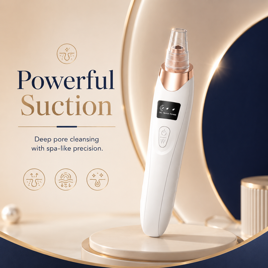 Digital Blackhead Remover Vacuum – Electric Pore Cleaner Facial Tool