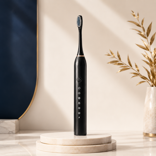 Rechargeable Sonic Electric Toothbrush with Soft Bristles