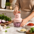 Intelligent Electric Garlic Chopper – Mini Food Processor & Spice Grinder