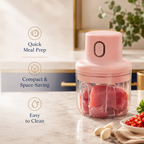 Intelligent Electric Garlic Chopper – Mini Food Processor & Spice Grinder