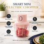 Intelligent Electric Garlic Chopper – Mini Food Processor & Spice Grinder
