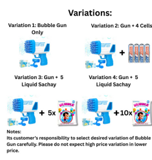 Bubble Gun Toy – Automatic Fun & Endless Bubbles