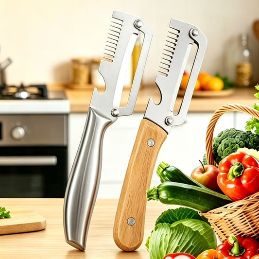 5-in-1 Vegetable Chopper & Slicer | Multi-Function Kitchen Cutter for Fast Food Prep