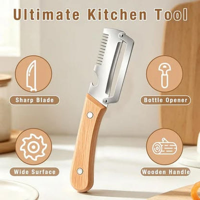 5-in-1 Vegetable Chopper & Slicer | Multi-Function Kitchen Cutter for Fast Food Prep